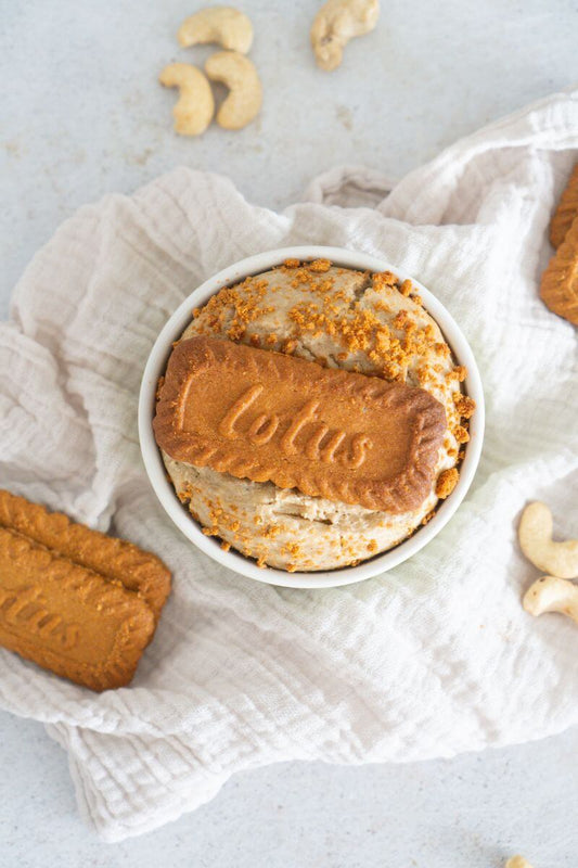 Gebackene Haferflocken mit Biscoff