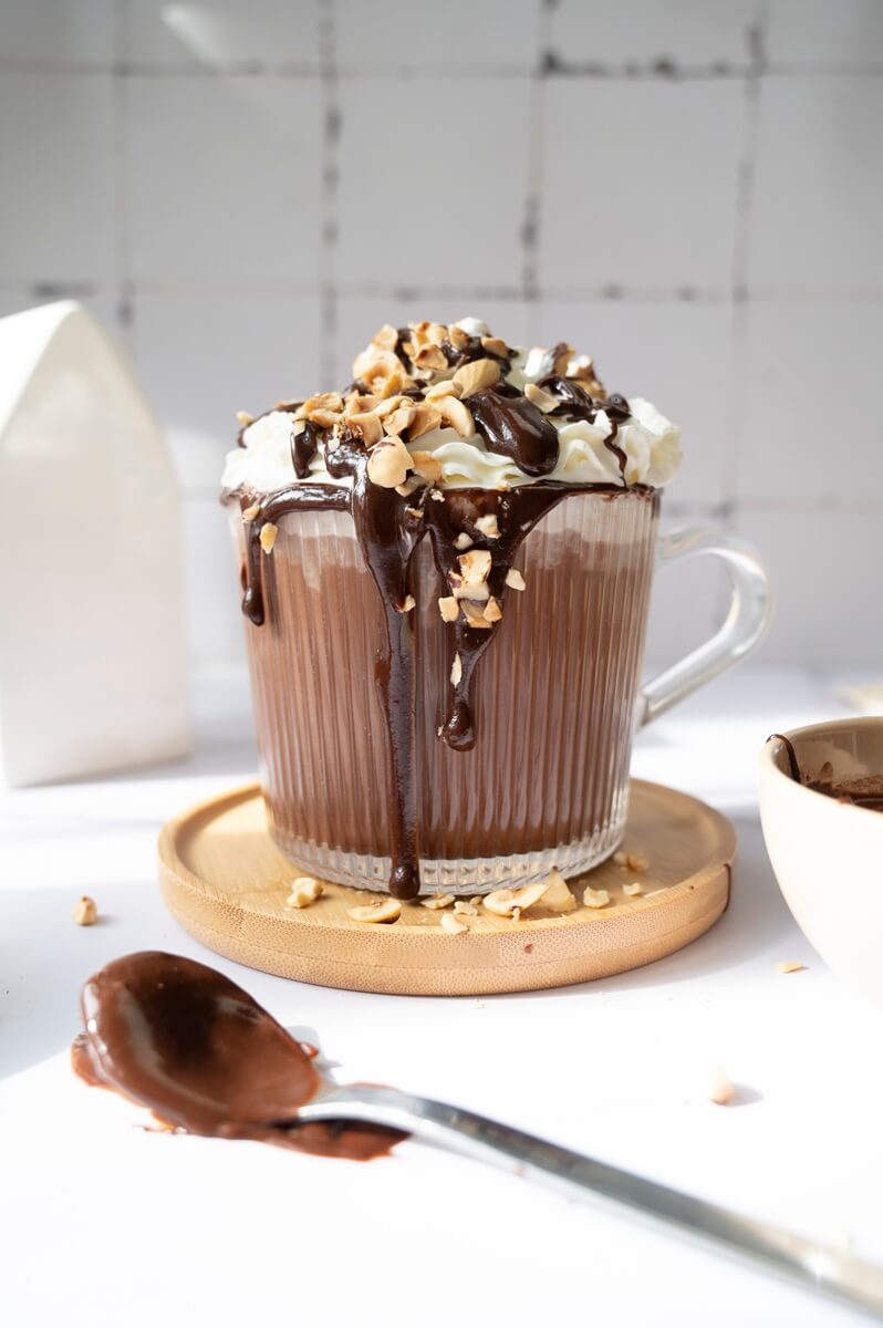 Mocktail au chocolat et aux noisettes « façon Baileys »