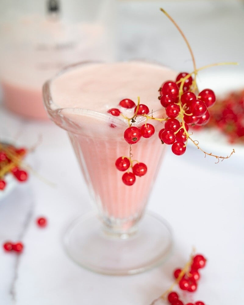 Boisson aux canneberges et aux amandes