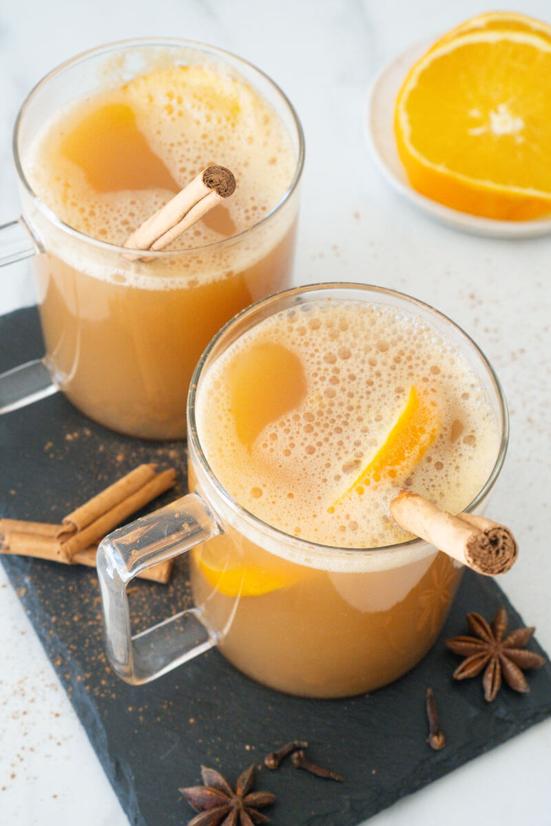Cidre chaud aux épices