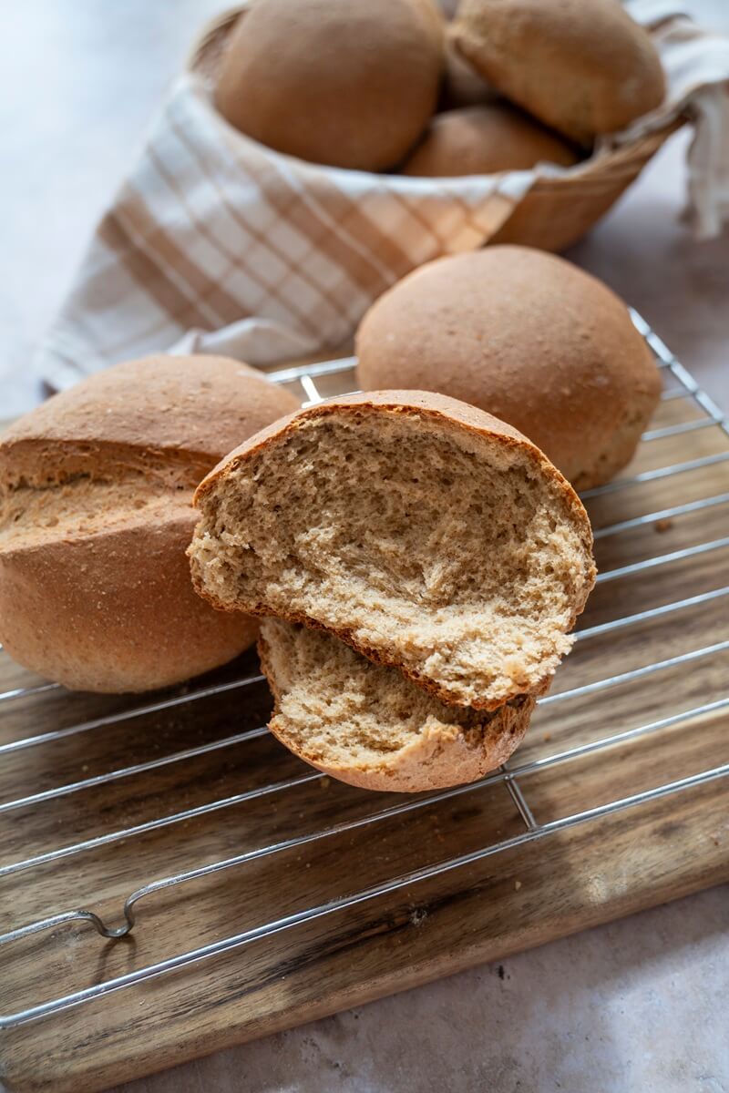 Petits pains à la pulpe d'avoine