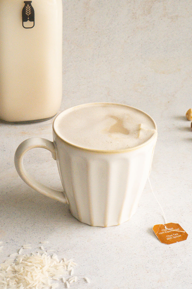 Lait de riz et de noisettes