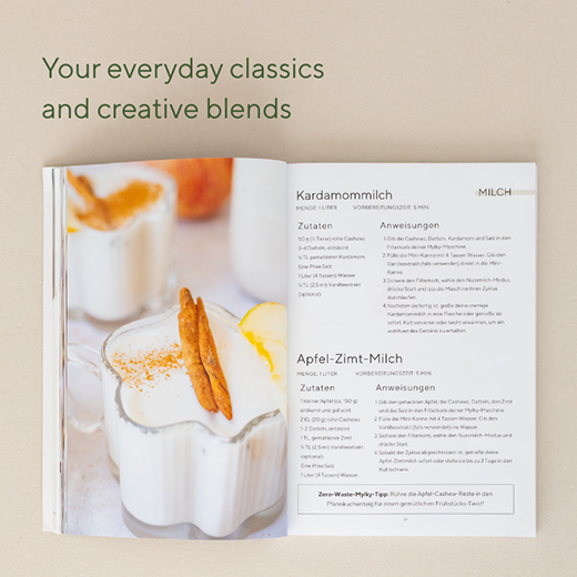 Livre de recettes Mylky